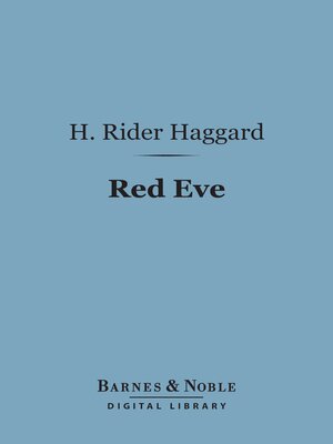 cover image of Red Eve (Barnes & Noble Digital Library)